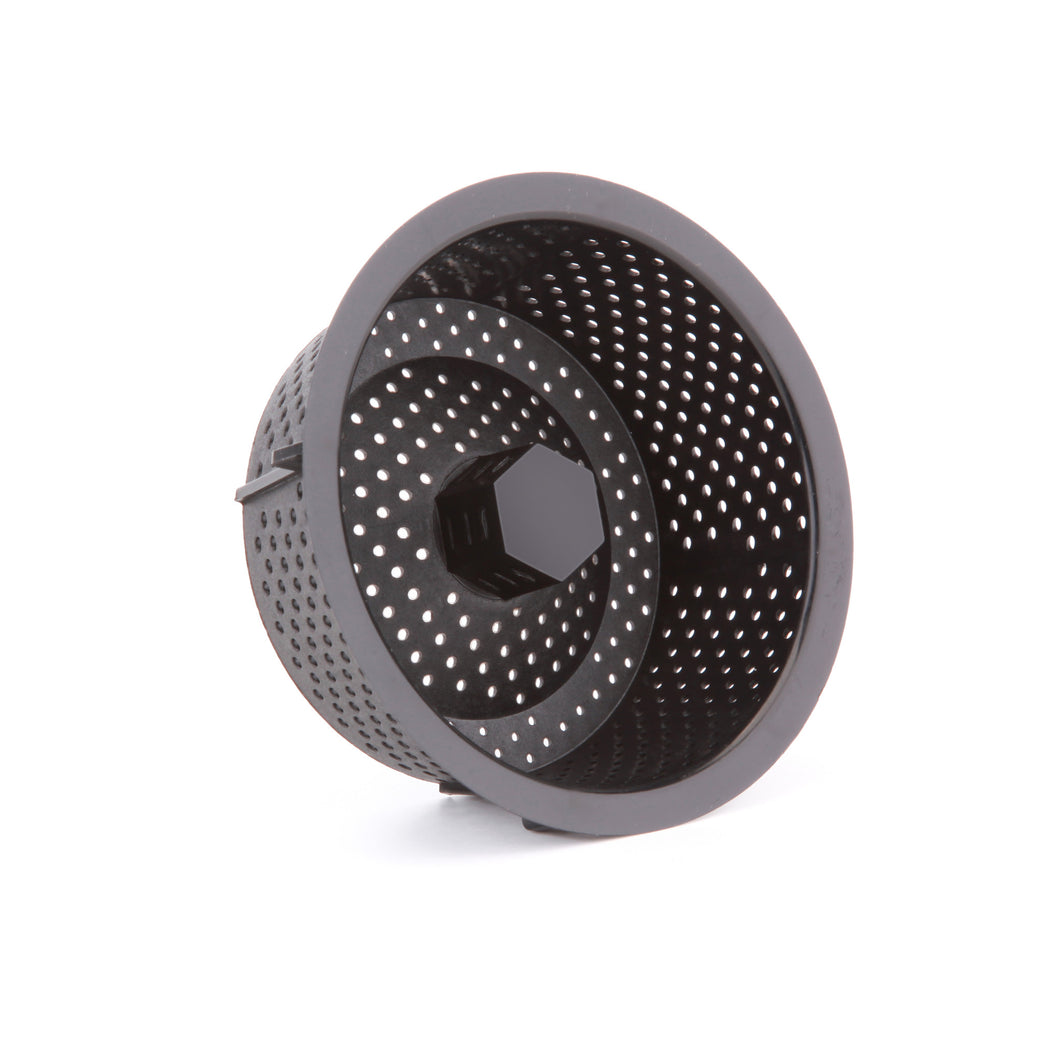 SalonTuff SBB Shampoo Bowl Black Strainer Basket: Package of 6