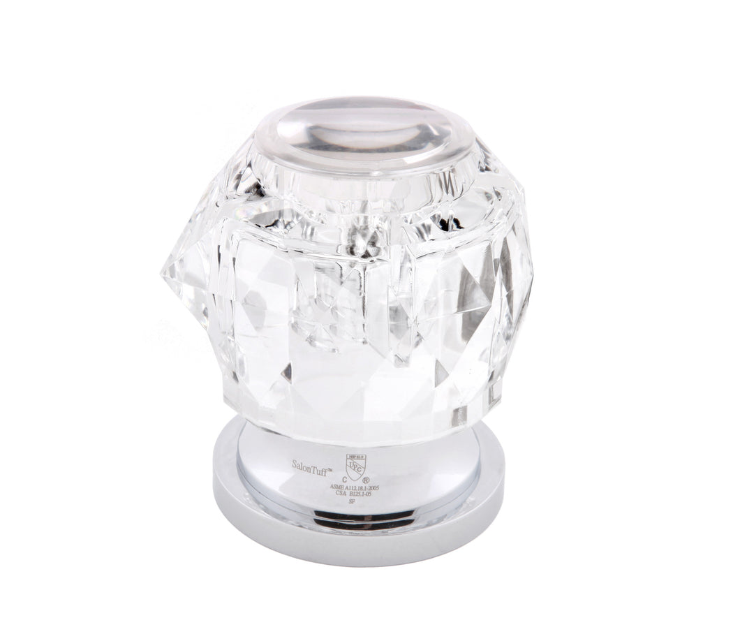 SalonTuff® #SF Swivel Faucet with Round Pivoting Acrylic Handle - ASME / cUPC Listed