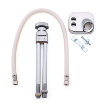 SalonTuff® #VBSET-LA Vacuum Breaker for Los Angeles, CA with Hose Receiver Plate and White Connection Hose - ASSE 1001 / cUPC listed