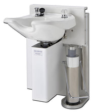 Adjust-a-Sink K100-W Height Adjustable Shampoo System with Comfort Fit Bowl - All White